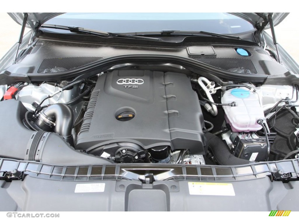 2013 A6 2.0T quattro Sedan - Ice Silver Metallic / Black photo #28