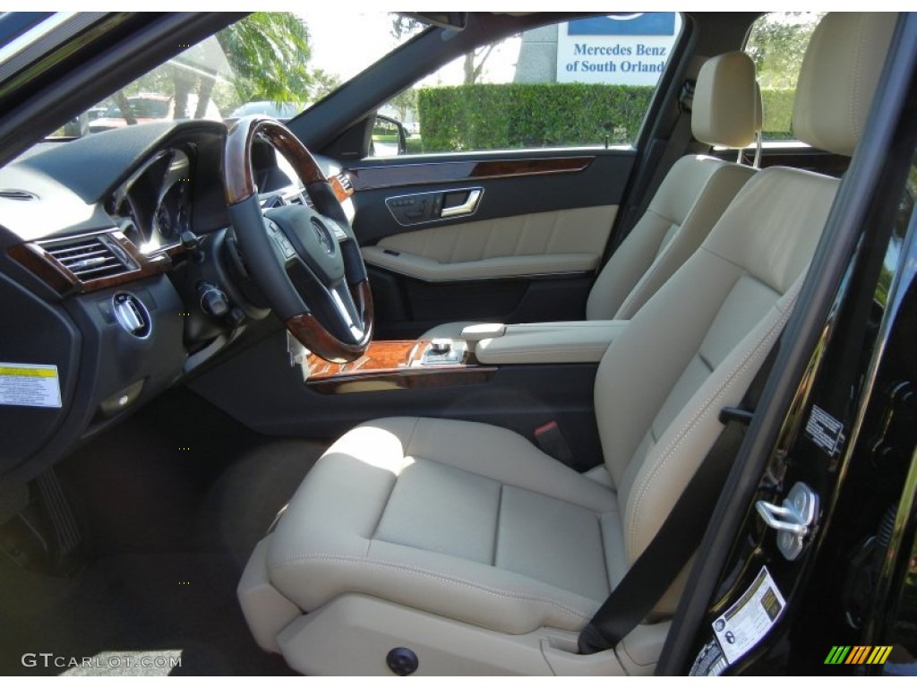 Almond/Mocha Interior 2013 Mercedes-Benz E 350 4Matic Wagon Photo #68910087