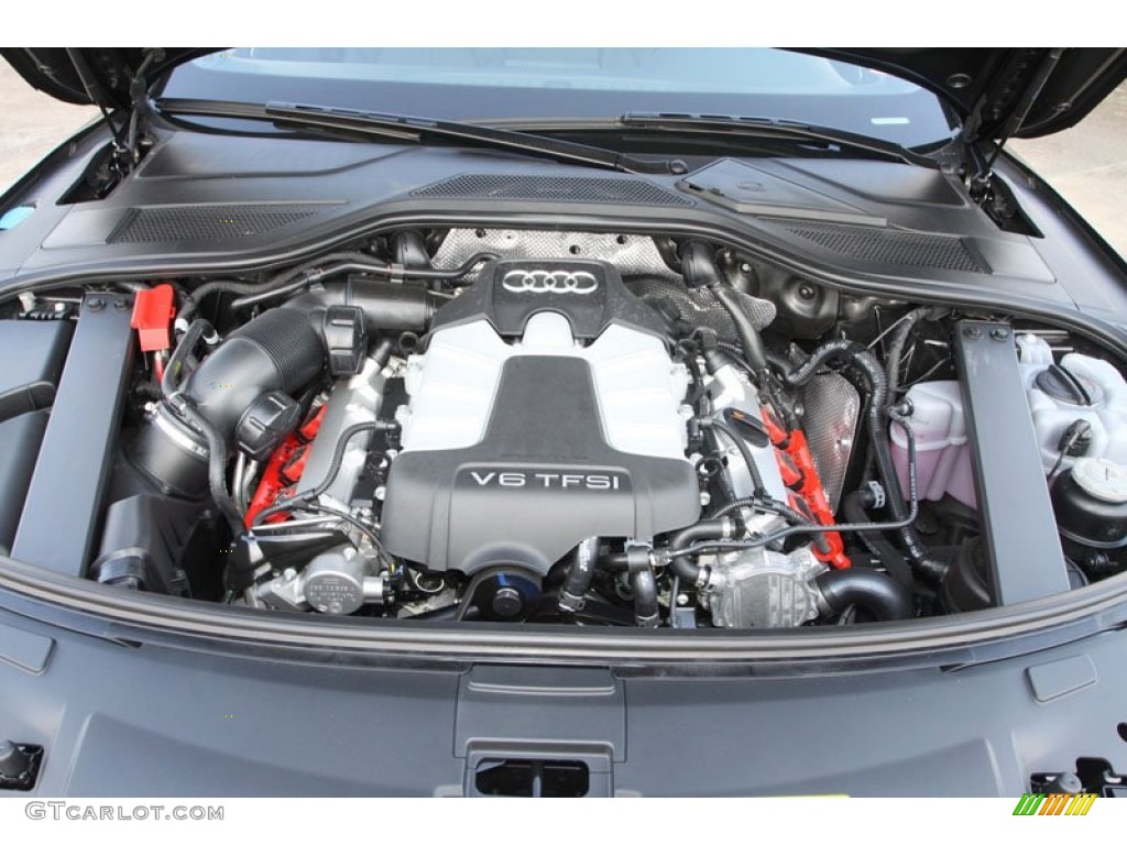2013 Audi A8 L 3.0T quattro 3.0 Liter FSI Supercharged DOHC 24-Valve VVT V6 Engine Photo #68910354