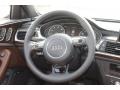 Nougat Brown Steering Wheel Photo for 2013 Audi A6 #68910501