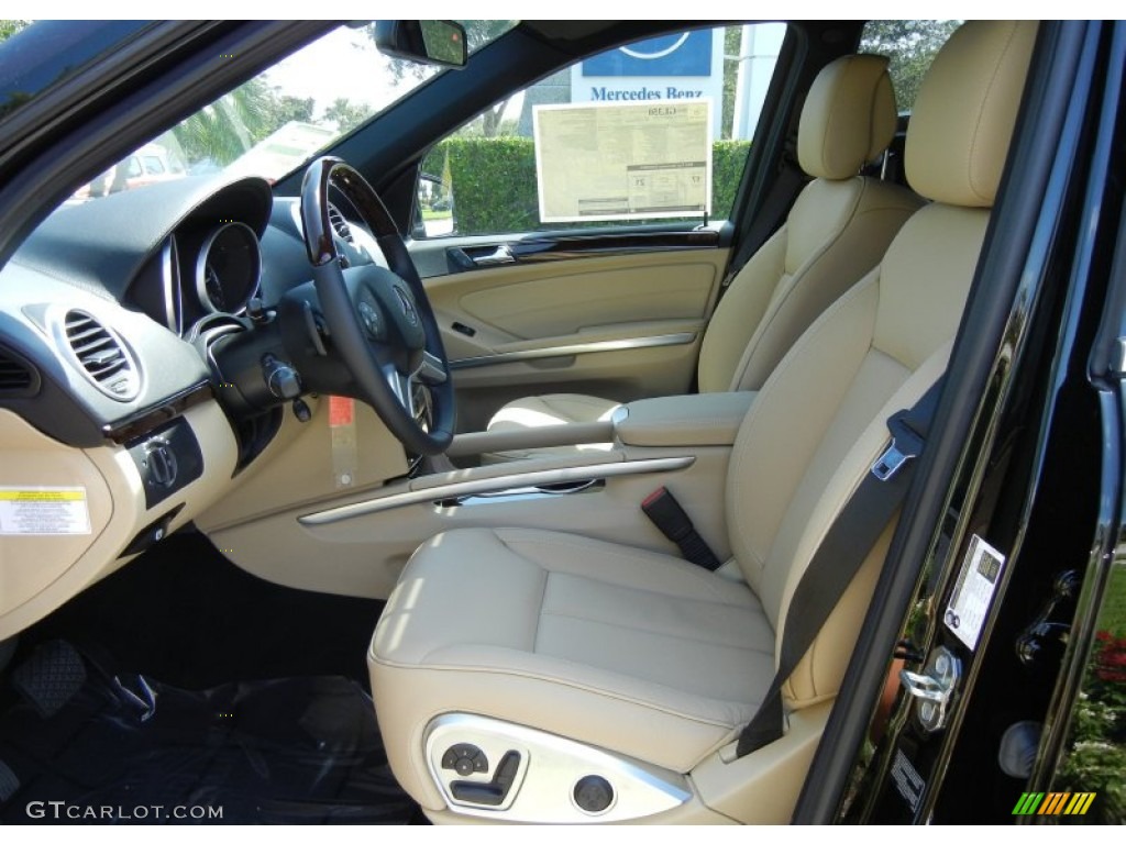 Cashmere Interior 2012 Mercedes-Benz GL 350 BlueTEC 4Matic Photo #68910654
