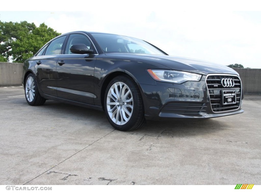 2013 A6 2.0T quattro Sedan - Oolong Gray Metallic / Black photo #1