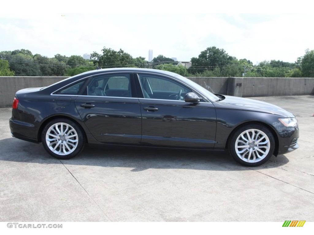 2013 A6 2.0T quattro Sedan - Oolong Gray Metallic / Black photo #9