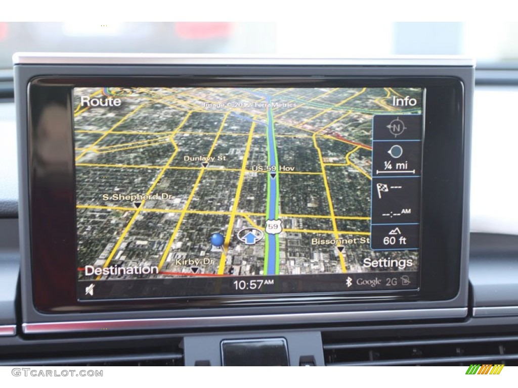 2013 Audi A6 2.0T quattro Sedan Navigation Photo #68911026