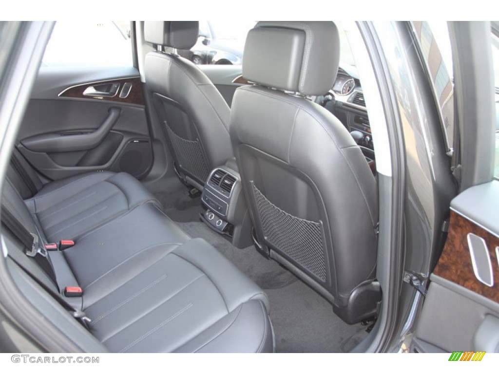 Black Interior 2013 Audi A6 2.0T quattro Sedan Photo #68911071