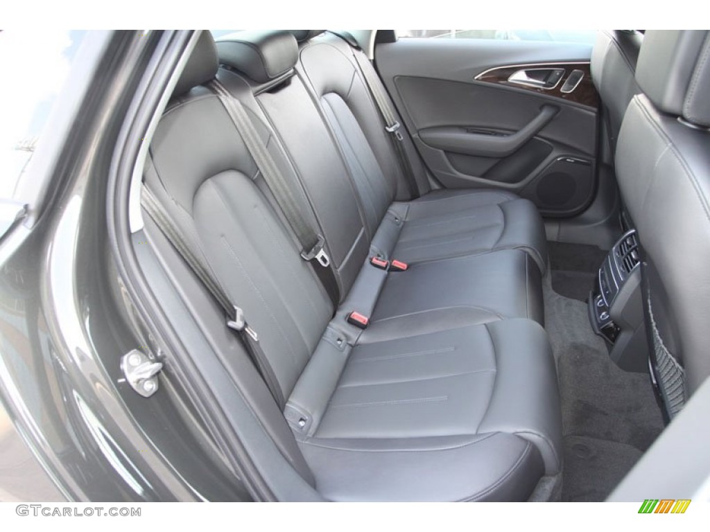 Black Interior 2013 Audi A6 2.0T quattro Sedan Photo #68911080