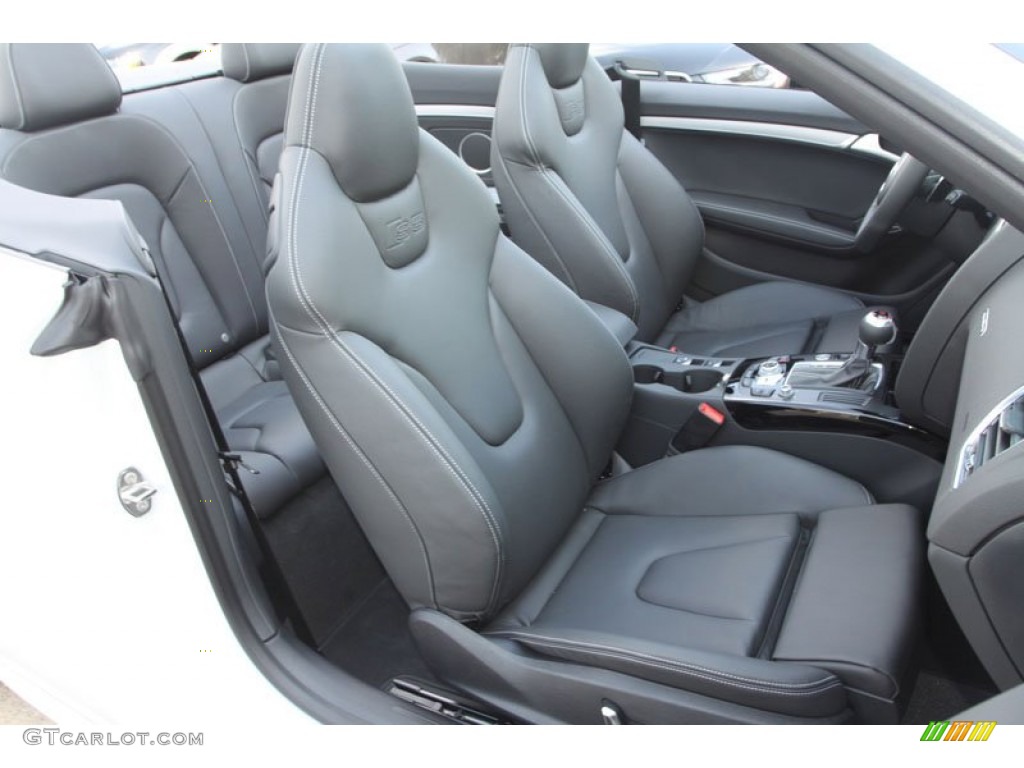 2013 Audi S5 3.0 TFSI quattro Convertible Front Seat Photo #68911358