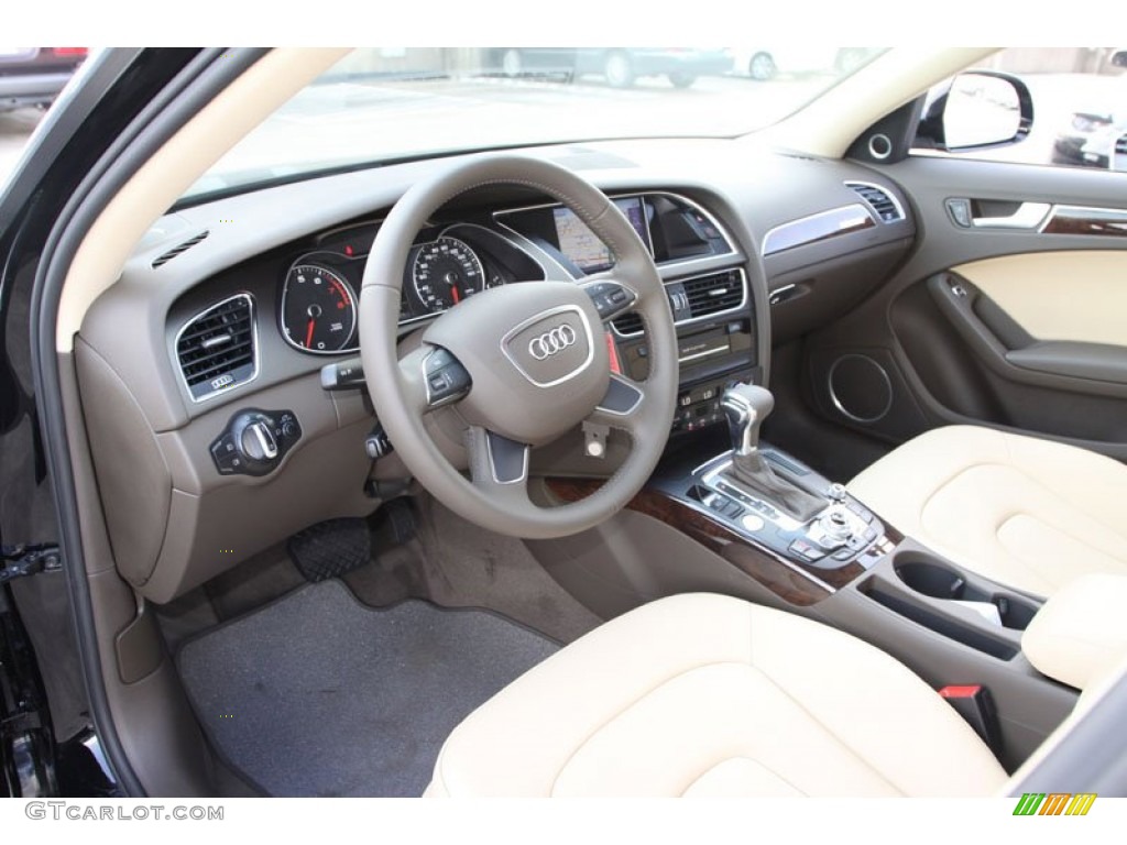 Velvet Beige/Moor Brown Interior 2013 Audi Allroad 2.0T quattro Avant Photo #68911482