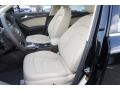 2013 Audi Allroad Velvet Beige/Moor Brown Interior Front Seat Photo