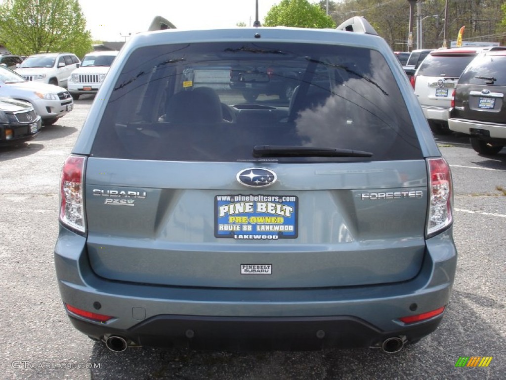2009 Forester 2.5 X Limited - Sage Green Metallic / Platinum photo #5