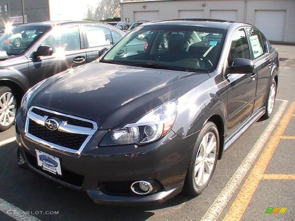 2013 Legacy 3.6R Limited - Graphite Gray Metallic / Black photo #1