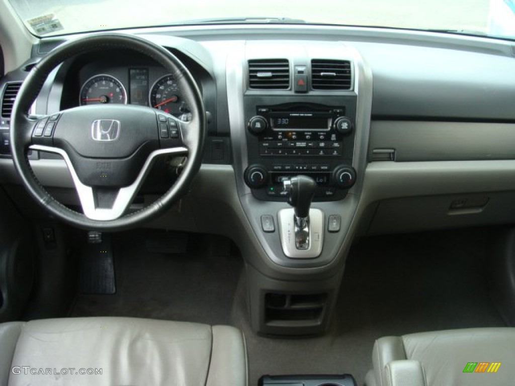 2009 CR-V EX-L 4WD - Tango Red Pearl / Gray photo #9