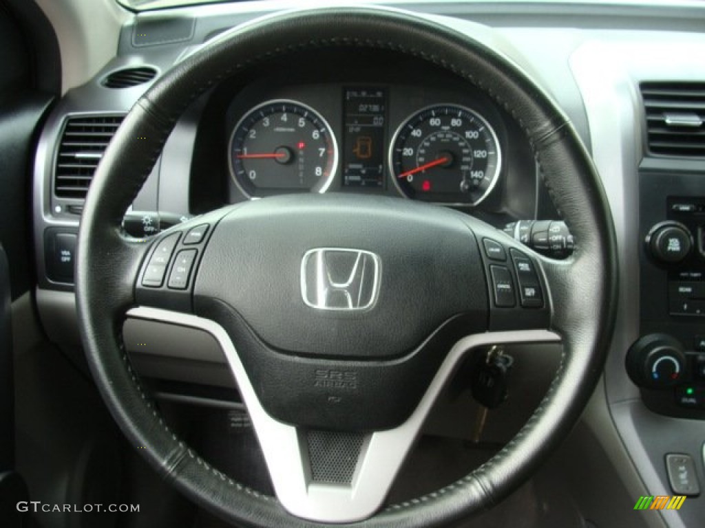 2009 CR-V EX-L 4WD - Tango Red Pearl / Gray photo #10