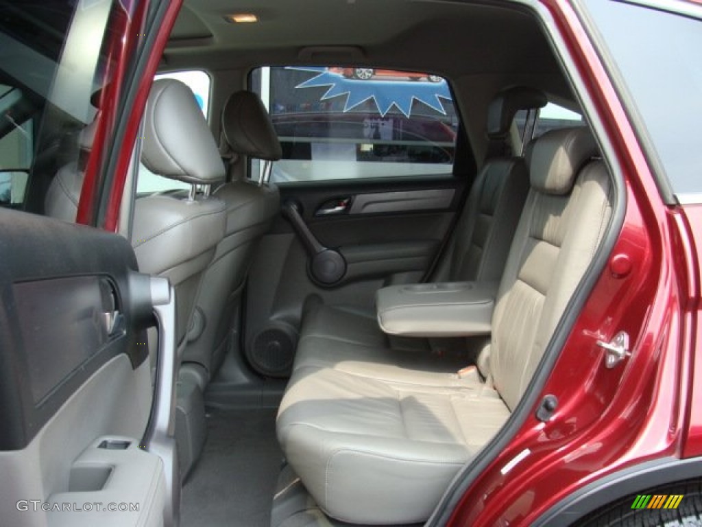 2009 CR-V EX-L 4WD - Tango Red Pearl / Gray photo #14