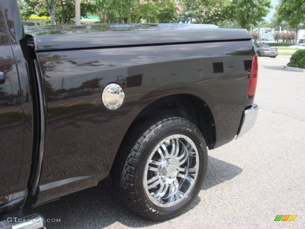 2010 Ram 1500 SLT Quad Cab - Rugged Brown Pearl / Dark Slate/Medium Graystone photo #24