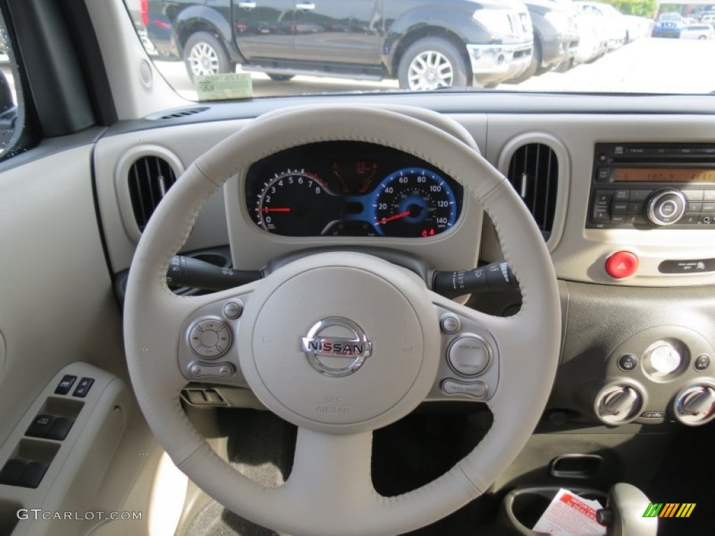 2012 Nissan Cube 1.8 S Light Gray Dashboard Photo #68914745