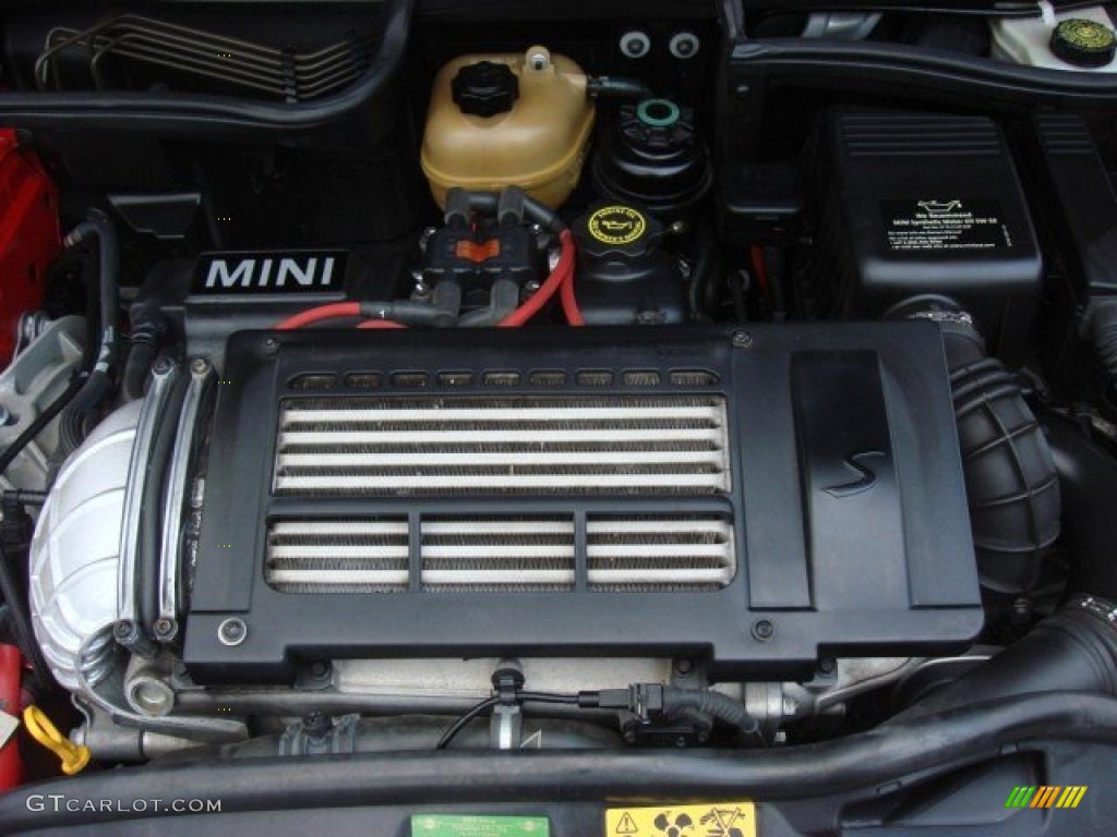2005 Mini Cooper S Hardtop 1.6 Liter Supercharged SOHC 16-Valve 4 Cylinder Engine Photo #68914948