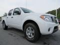 Avalanche White - Frontier SV Crew Cab Photo No. 6