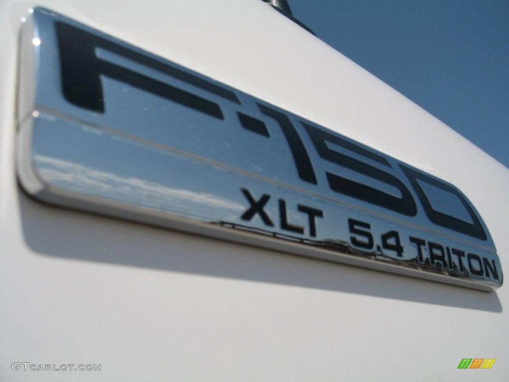 2007 F150 XLT SuperCab - Oxford White / Tan photo #8