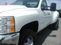 2009 Summit White Chevrolet Silverado 3500HD LT Regular Cab 4x4 Dually  photo #19