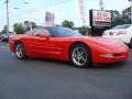 2002 Torch Red Chevrolet Corvette Coupe  photo #2