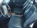 1986 Mercedes-Benz SL Class Blue Interior Interior Photo