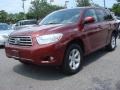 2010 Salsa Red Pearl Toyota Highlander SE 4WD  photo #6