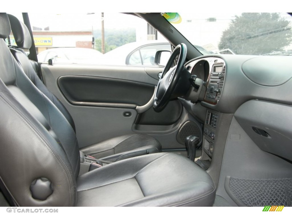 2003 9-3 SE Convertible - Cosmic Blue Metallic / Charcoal Grey photo #16