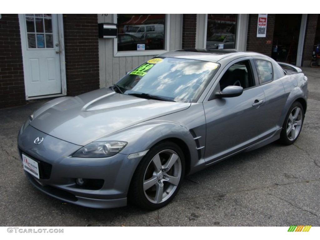 2004 RX-8  - Titanium Gray Metallic / Black photo #1