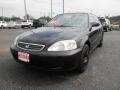2000 Vintage Plum Honda Civic EX Sedan  photo #3