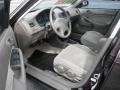Dark Gray 2000 Honda Civic EX Sedan Interior Color
