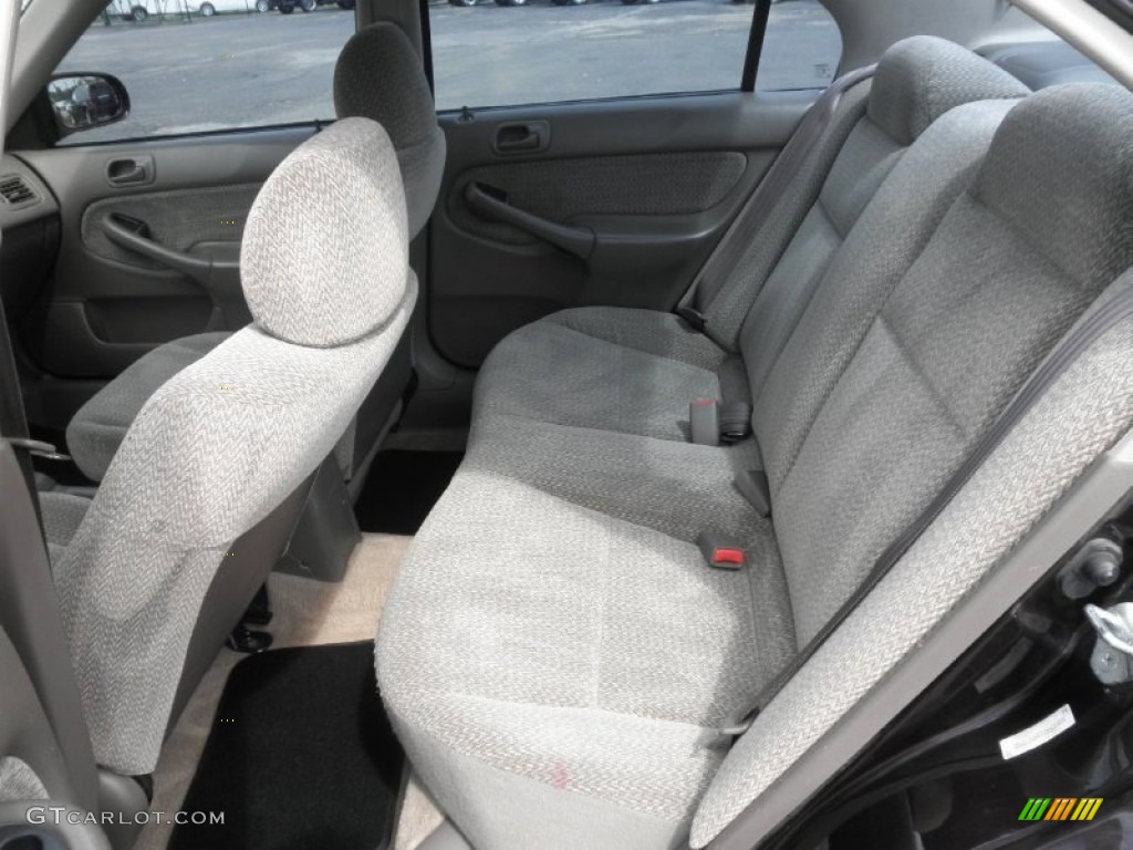 2000 Civic EX Sedan - Vintage Plum / Dark Gray photo #15
