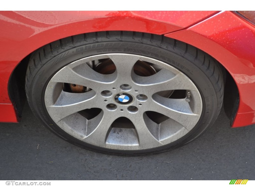 2008 3 Series 335i Sedan - Crimson Red / Black photo #2