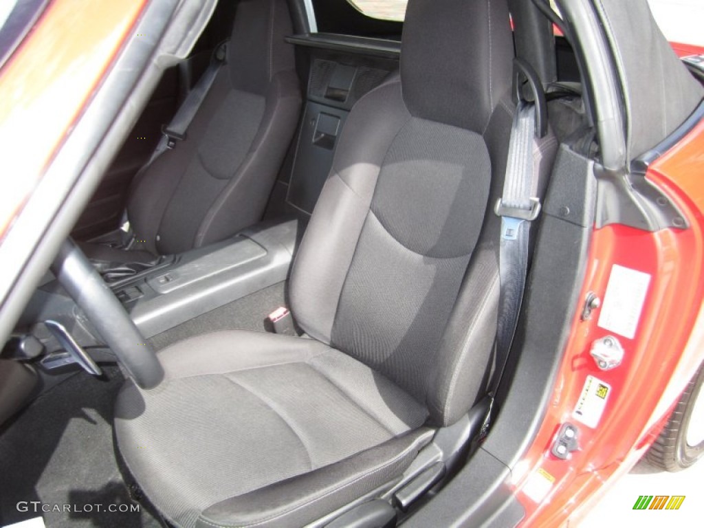 Black Interior 2009 Mazda MX-5 Miata Sport Roadster Photo #68920476