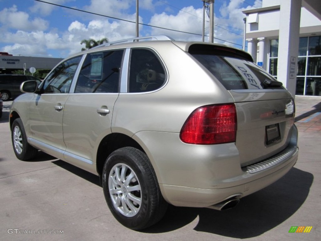 2005 Cayenne  - Prosecco Metallic / Havanna/Sand Beige photo #3