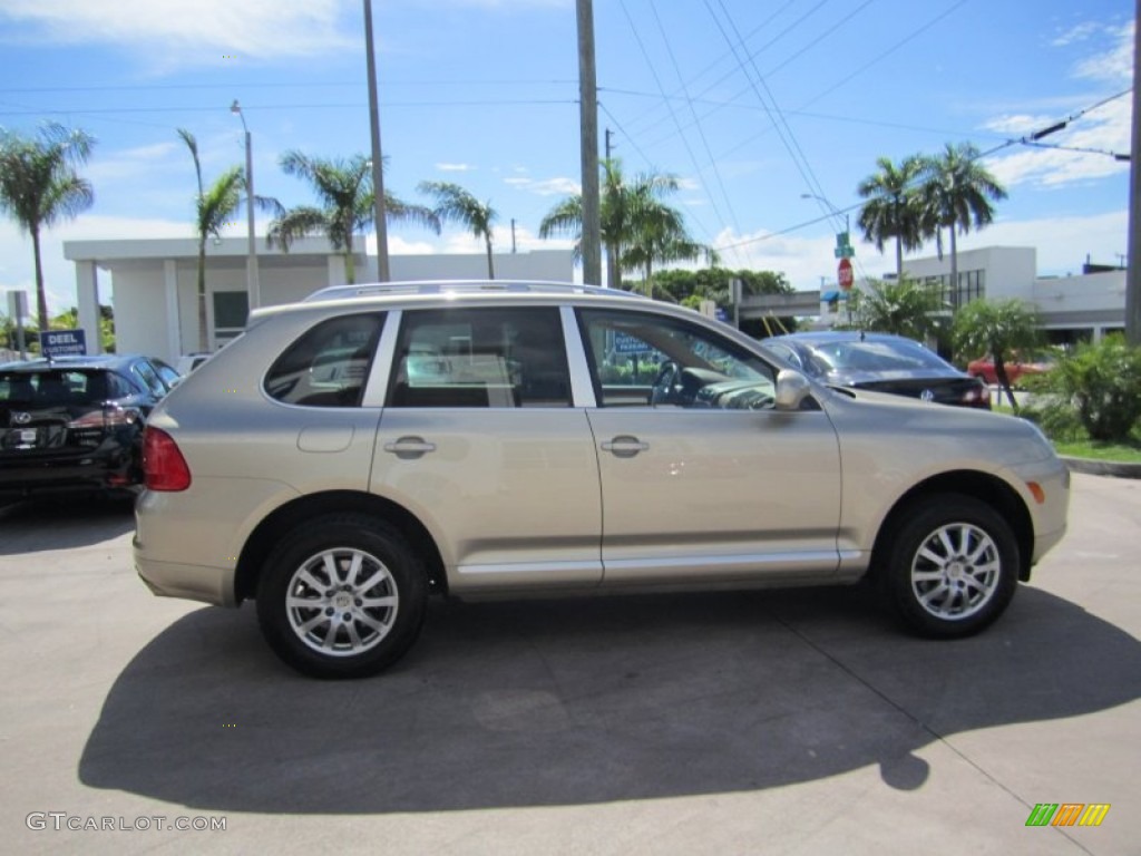 2005 Cayenne  - Prosecco Metallic / Havanna/Sand Beige photo #6