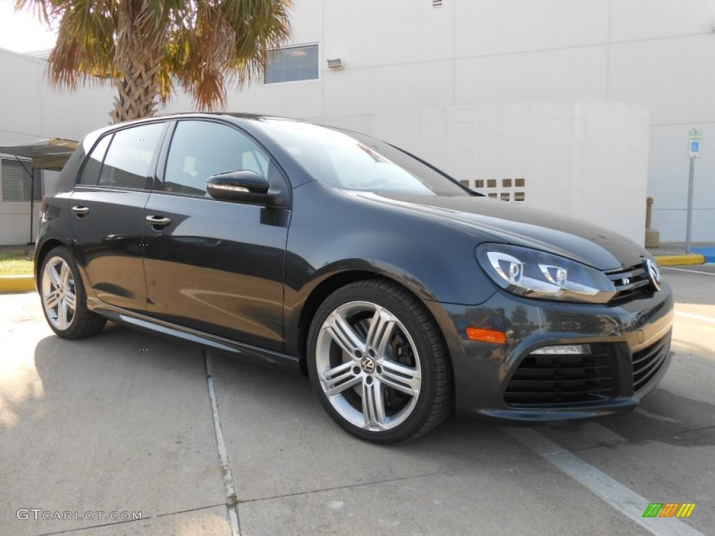 Carbon Steel Gray Metallic 2013 Volkswagen Golf R 4 Door 4Motion Exterior Photo #68921649