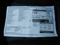 2013 Volkswagen Golf R 4 Door 4Motion Window Sticker