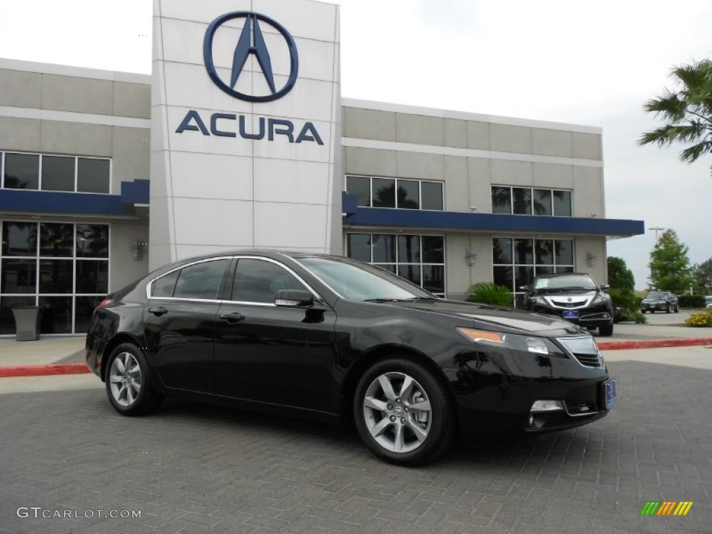 Crystal Black Pearl Acura TL