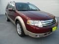 2008 Merlot Metallic Ford Taurus X Eddie Bauer  photo #1