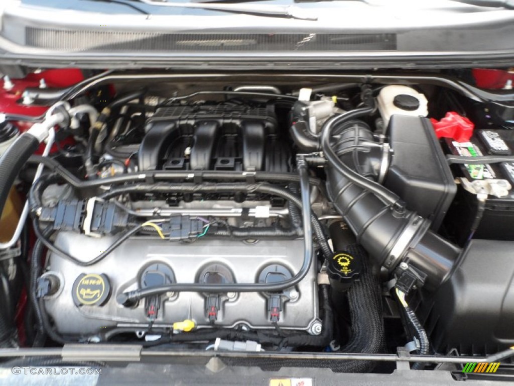 2008 Ford Taurus X Eddie Bauer 3.5L DOHC 24V VCT Duratec V6 Engine Photo #68922670