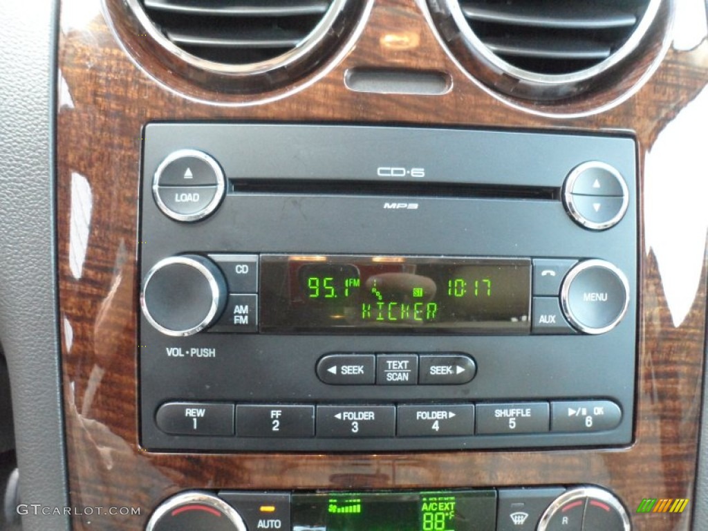 2008 Ford Taurus X Eddie Bauer Audio System Photos