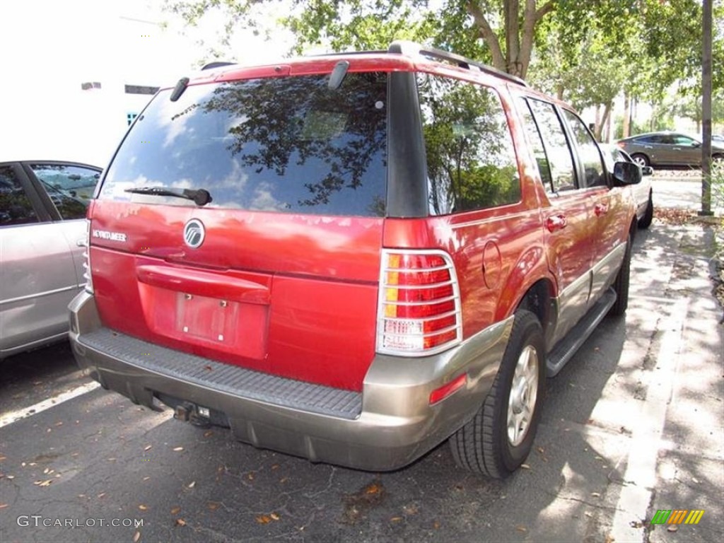 2002 Mountaineer  - Toreador Red Metallic / Medium Dark Parchment photo #2