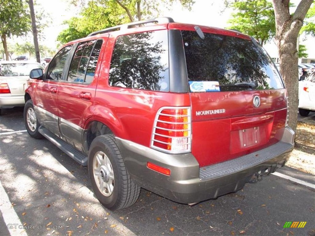 2002 Mountaineer  - Toreador Red Metallic / Medium Dark Parchment photo #3