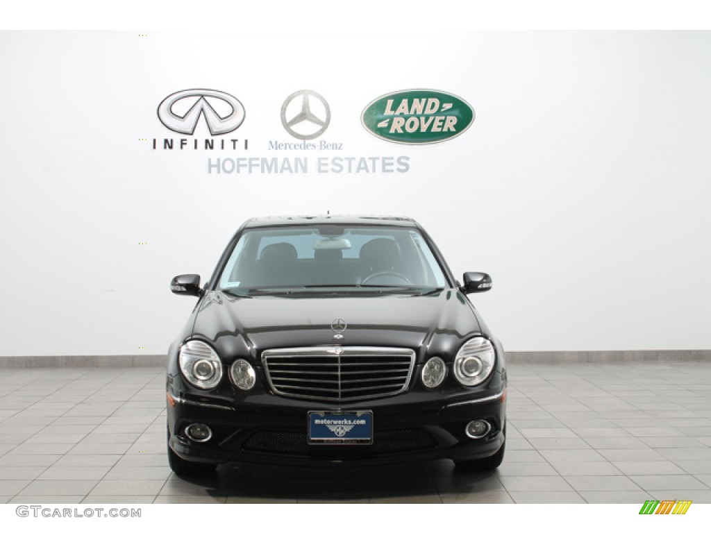 2007 E 350 4Matic Sedan - Sienna Black Metallic / Black photo #3