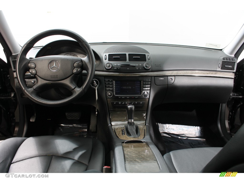 2007 E 350 4Matic Sedan - Sienna Black Metallic / Black photo #6