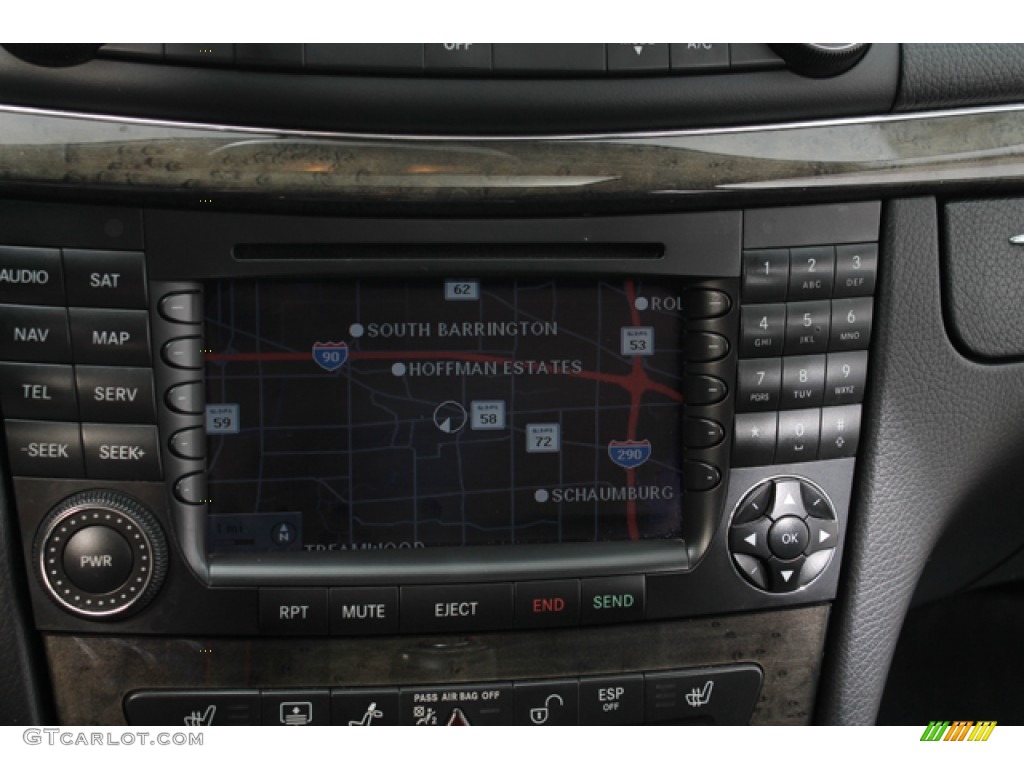 2007 E 350 4Matic Sedan - Sienna Black Metallic / Black photo #11