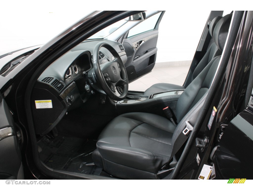 2007 E 350 4Matic Sedan - Sienna Black Metallic / Black photo #19