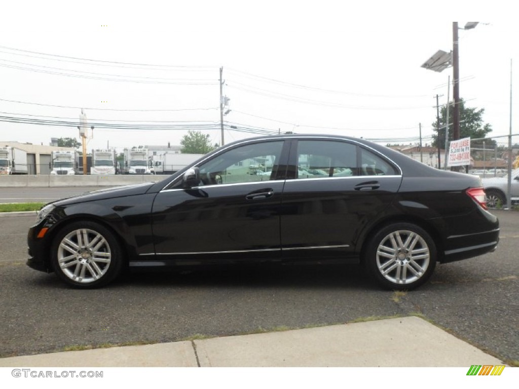 Black 2009 Mercedes-Benz C 300 4Matic Sport Exterior Photo #68925021