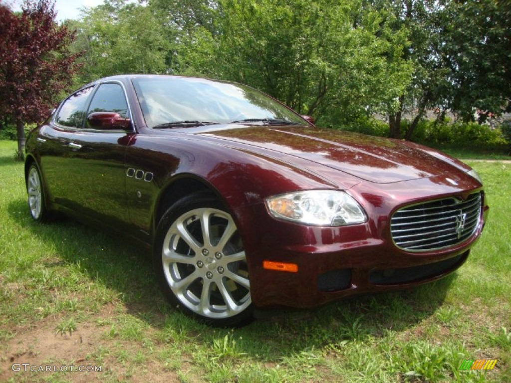 Bordeaux 2005 Maserati Quattroporte Standard Quattroporte Model Exterior Photo #68925291